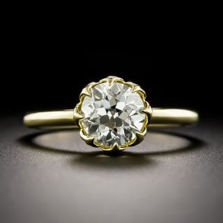 Lang Collection 1.51 Carat Diamond Solitaire 18K Engagement Ring - GIA H SI1 - 4