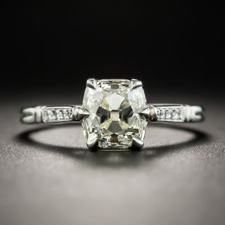 Lang Collection 1.77 Carat Antique Cushion-Cut Diamond Ring - GIA O-P SI1 - 1