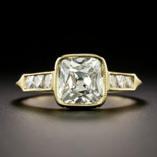 Lang Collection 2.01 Carat Cushion Cut Diamond Ring - GIA G SI2 - 3