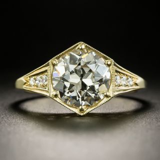 Lang Collection 2.14 Carat Diamond Engagement Ring - GIA M VS2 - 2