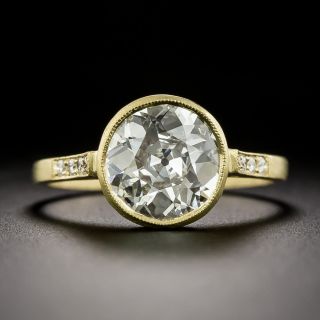 Lang Collection 2.29 Carat Diamond 18K Ring - GIA F SI1 - 4