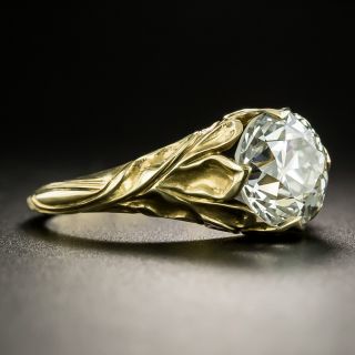 Lang Collection 2.59 Carat Art Nouveau Style Ring