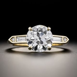 Lang Collection 2.71 Carat Diamond Engagement Ring - GIA I VVS2 - 2