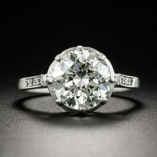 Lang Collection 3.12 Carat Diamond Engagement Ring - GIA K VS1 - 1
