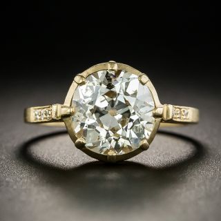 Lang Collection 3.21 Carat Diamond Engagement Ring - GIA - 1