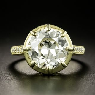 Lang Collection 4.09 Carat Diamond Engagement Ring - GIA - 2