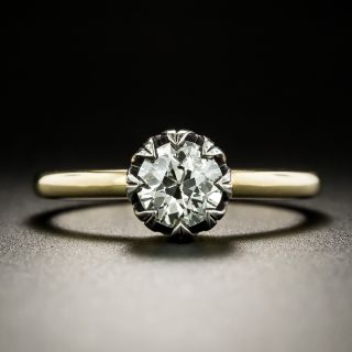 Lang Collection .75 Carat Solitaire Engagement Ring - GIA J SI2 - 1