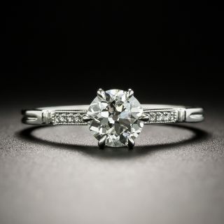 Lang Collection .79 Carat Diamond Engagement Ring - GIA I VS1 - 1