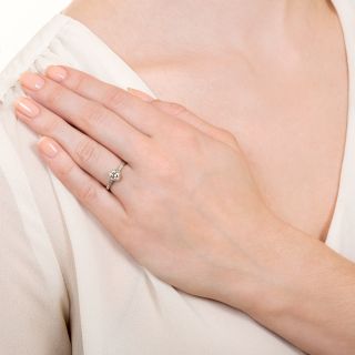 Lang Collection .79 Carat Diamond Engagement Ring - GIA I VS1