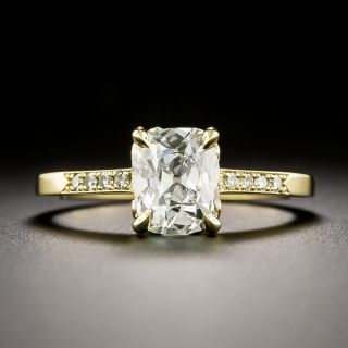 Lang Collection Art Deco-Style 1.53 Carat Diamond Ring - GIA I SI1 - 2