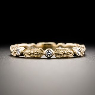 Lang Collection Diamond Stacking Band, Size 6 1/2 - 1