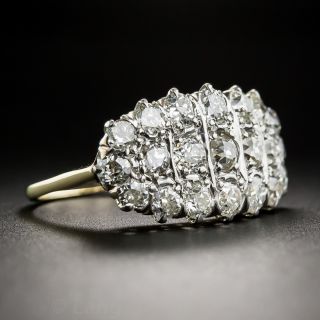 Large Antique Cluster Ring