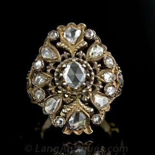 Victorian Diamond Cluster Ring
Antique Jewelry 