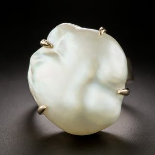 Large Baroque Pearl Ring - 3