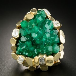 Chatham Crystal Emerald Ring by Ruser - 2