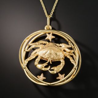 Large Crab Charm by Ruser