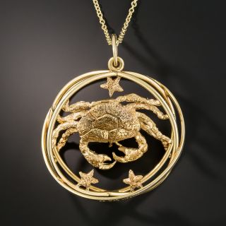 Large Crab Charm by Ruser