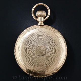Large Elgin Gold-Filled Pocket Watch
