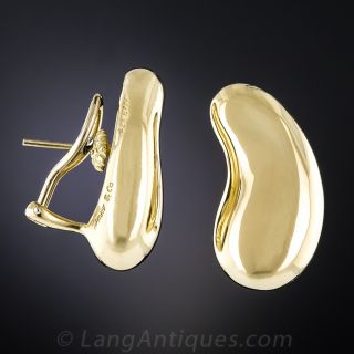 Large Peretti/Tiffany & Co. Bean Earrings