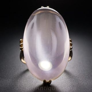 Large Rose Quartz  Ring
