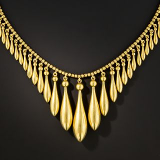 Large Victorian Fringe Necklace