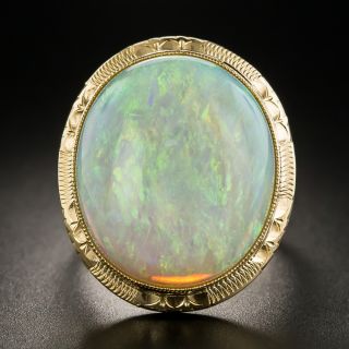 Large Vintage Opal Ring  - 1