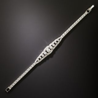 Late-Art Deco Diamond Bracelet - 4