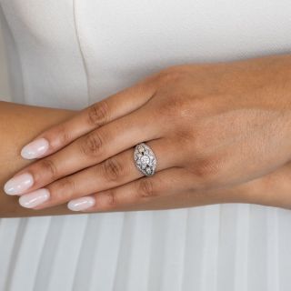Late-Edwardian Diamond Dome Ring