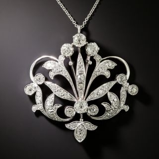 Late-Edwardian Diamond Pendant - 2