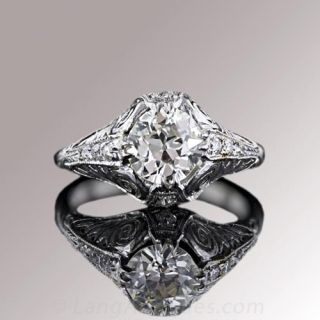 Art Deco Diamond Engagement Ring
Art Deco Jewelry 