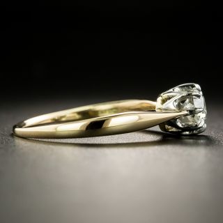 Late Victorian .48 Carat Diamond Solitaire Engagement Ring