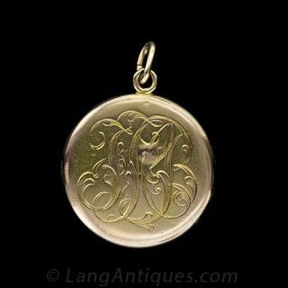 Late Victorian Diamond Fish Locket