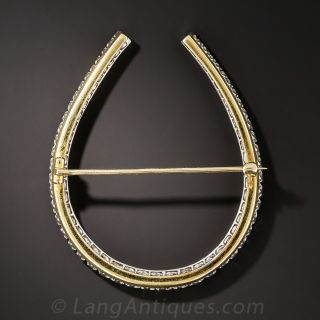 Late Victorian Diamond Horseshoe