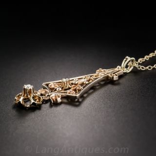 Late Victorian Diamond Pendant