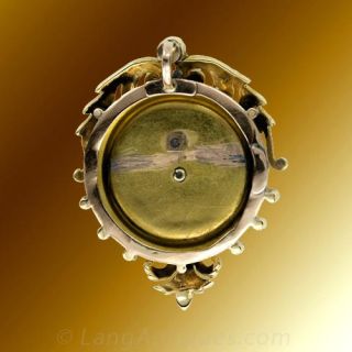 Late Victorian Seed Pearl Pendant