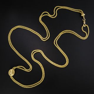 Long 32 Inch Victorian Slide Chain - 2
