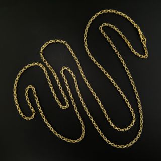 Long 59 Inch Fancy Link Victorian Chain