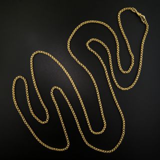 Long 67 1/2 Inch Victorian Chain