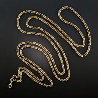 Long 67 1/2 Inch Victorian Chain - 3