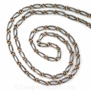 Long Niello Chain
