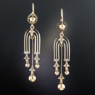 Long Victorian Earrings