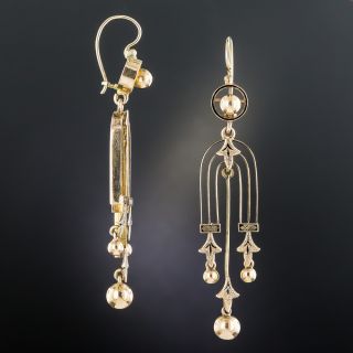 Long Victorian Earrings