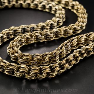 Long Victorian Neck Chain - 1