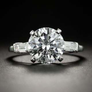 Loose 3.04 Carats D/VVS2 (GIA) Round Brilliant Cut Diamond - 3
