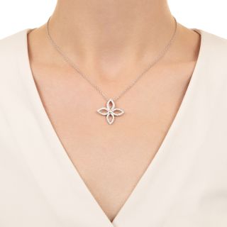 Louis Vuitton 'Pandan Tiff Cracant' Diamond Necklace