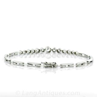 Lucky Thirteen Estate Diamond Bracelet