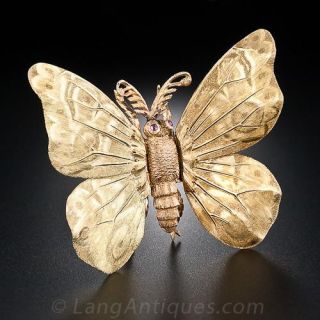 M. Buccellati Butterfly Brooch