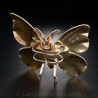 M. Buccellati Butterfly Brooch