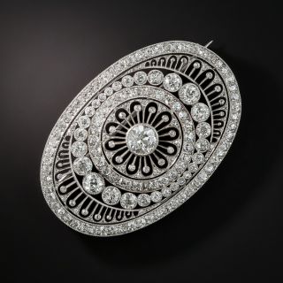 Magnificent Edwardian Diamond Brooch - 2