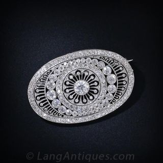 Magnificent Edwardian Diamond Brooch
